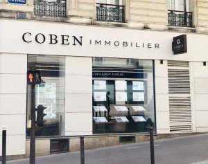 Enseigne lettres découpées lumineuses