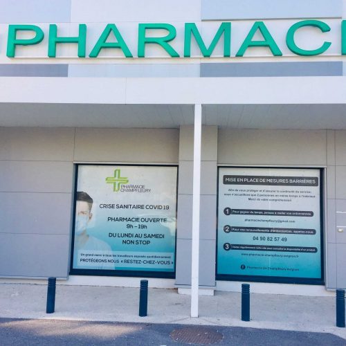 Enseigne pour pharmacie