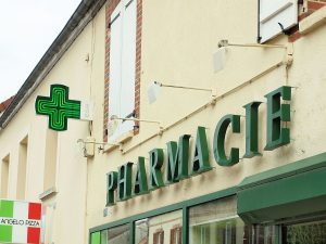 Enseigne de magasin Pharmacie