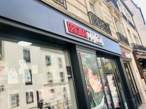 Enseigne lettres découpées lumineuses