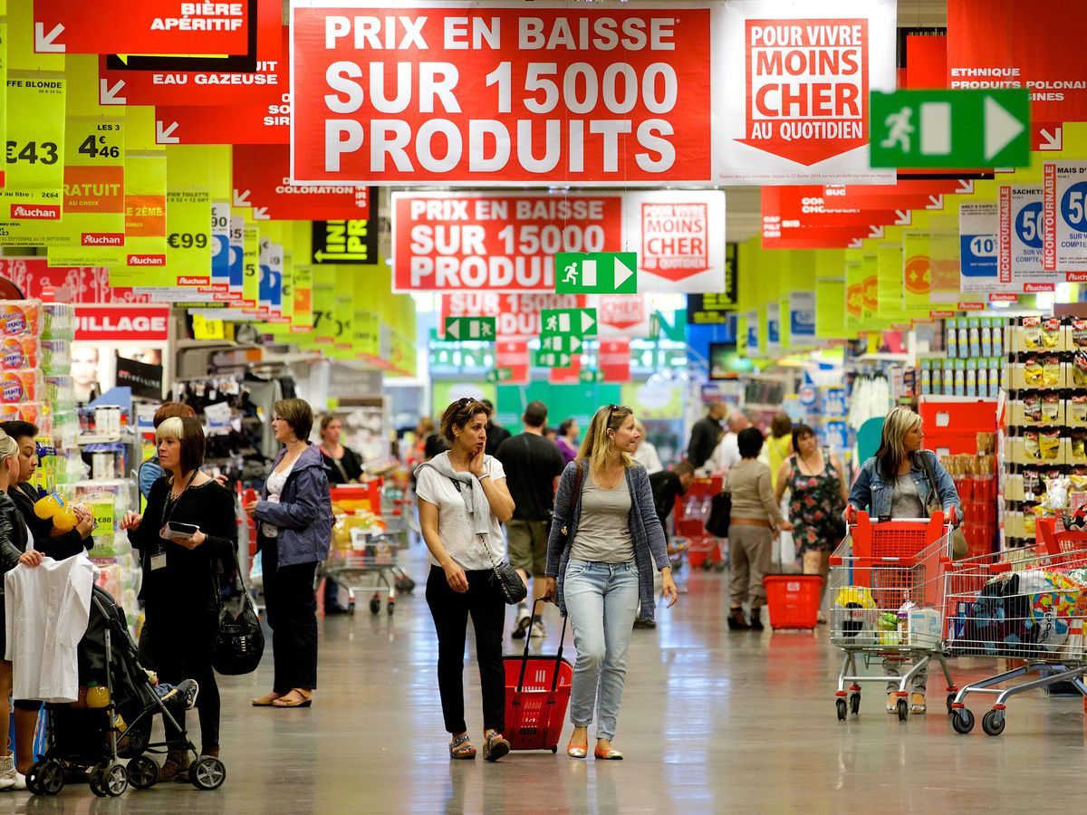Enseigne lumineuse eclairee aliments