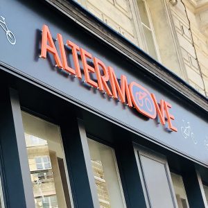 Enseigne magasin Lumineux