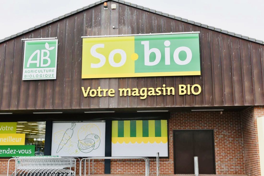 Enseigne pour franchises alimentation
