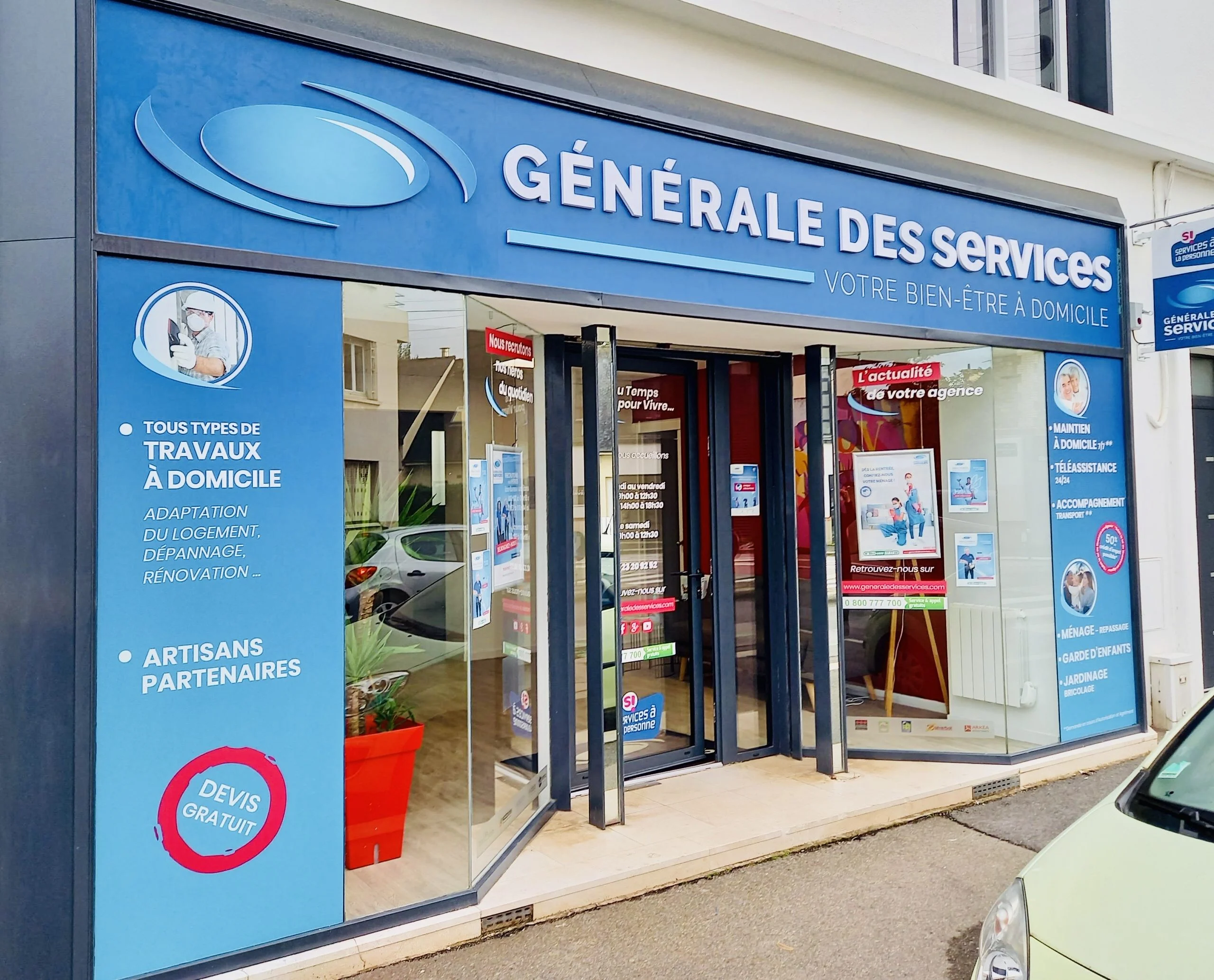 Enseigne pour franchises GENERALES – adapter enseigne image Aix en Provence