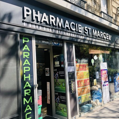 Enseigne pour pharmacie paris