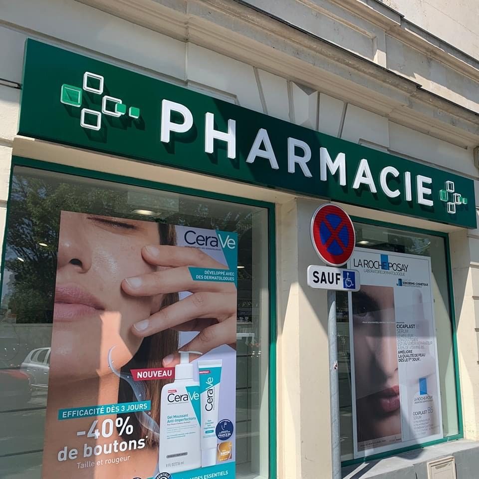 Enseigne lettres decoupees blocs led