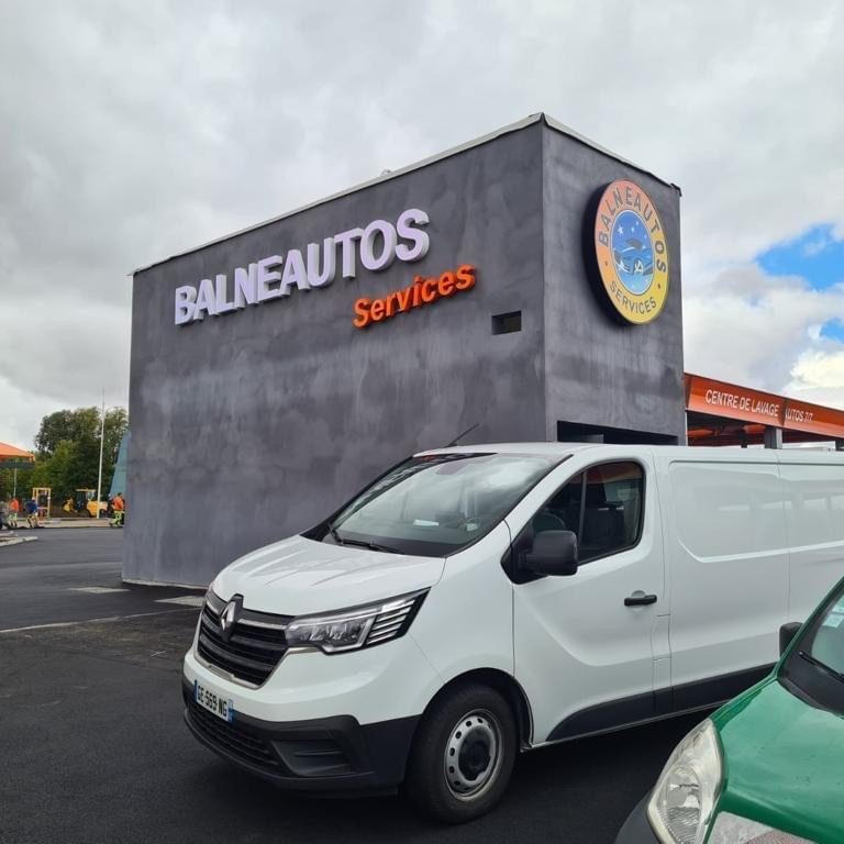 Enseigne lettres decoupees garage auto