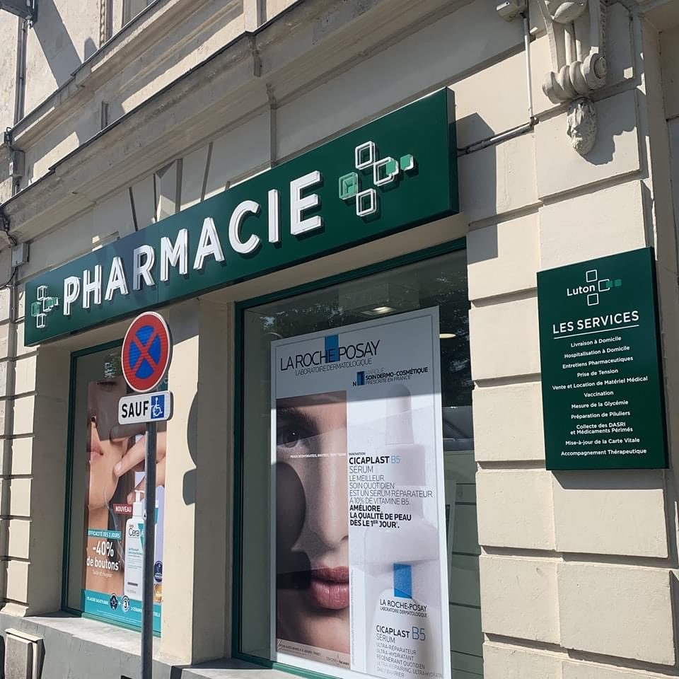 Enseigne lettres decoupees led
