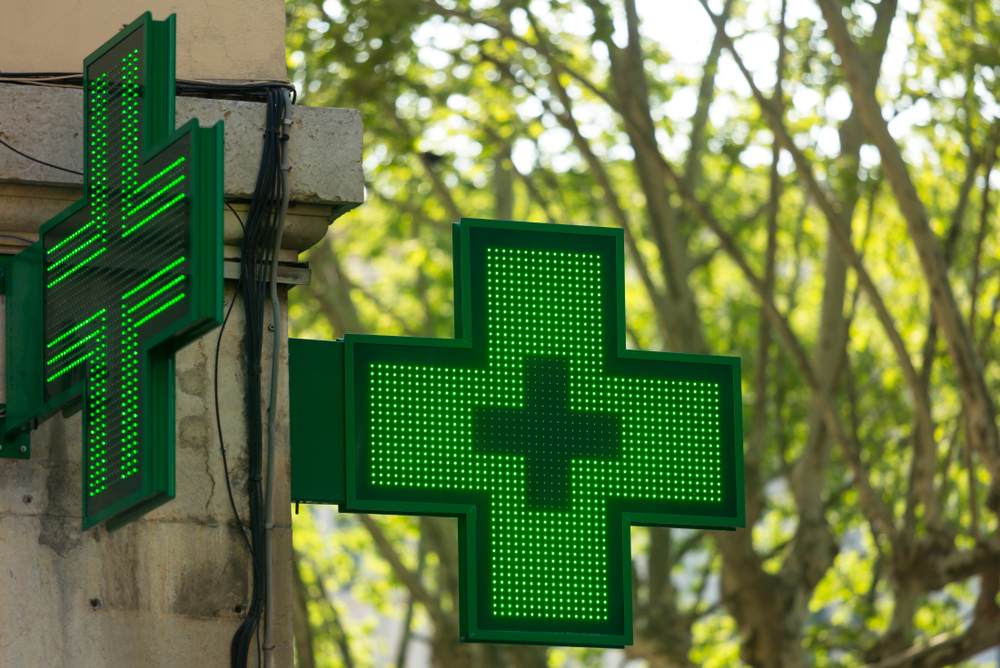 Enseigne lumineuse pharmacie