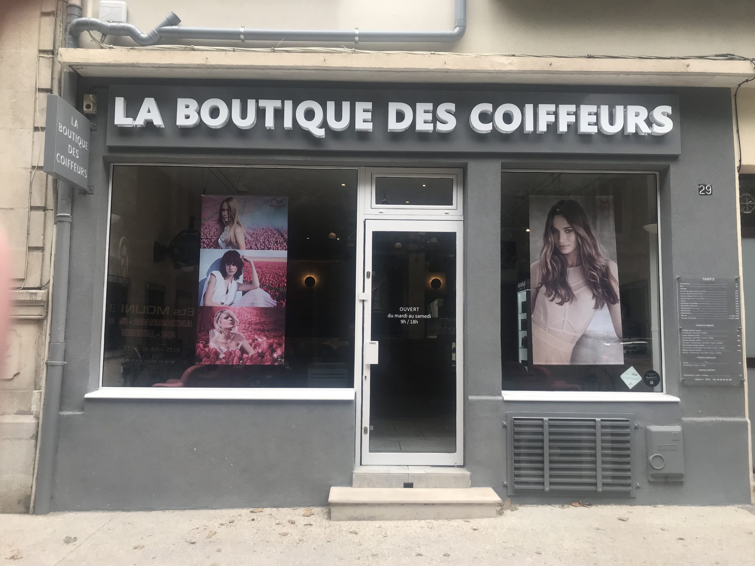 Enseigne mas coiffeurs