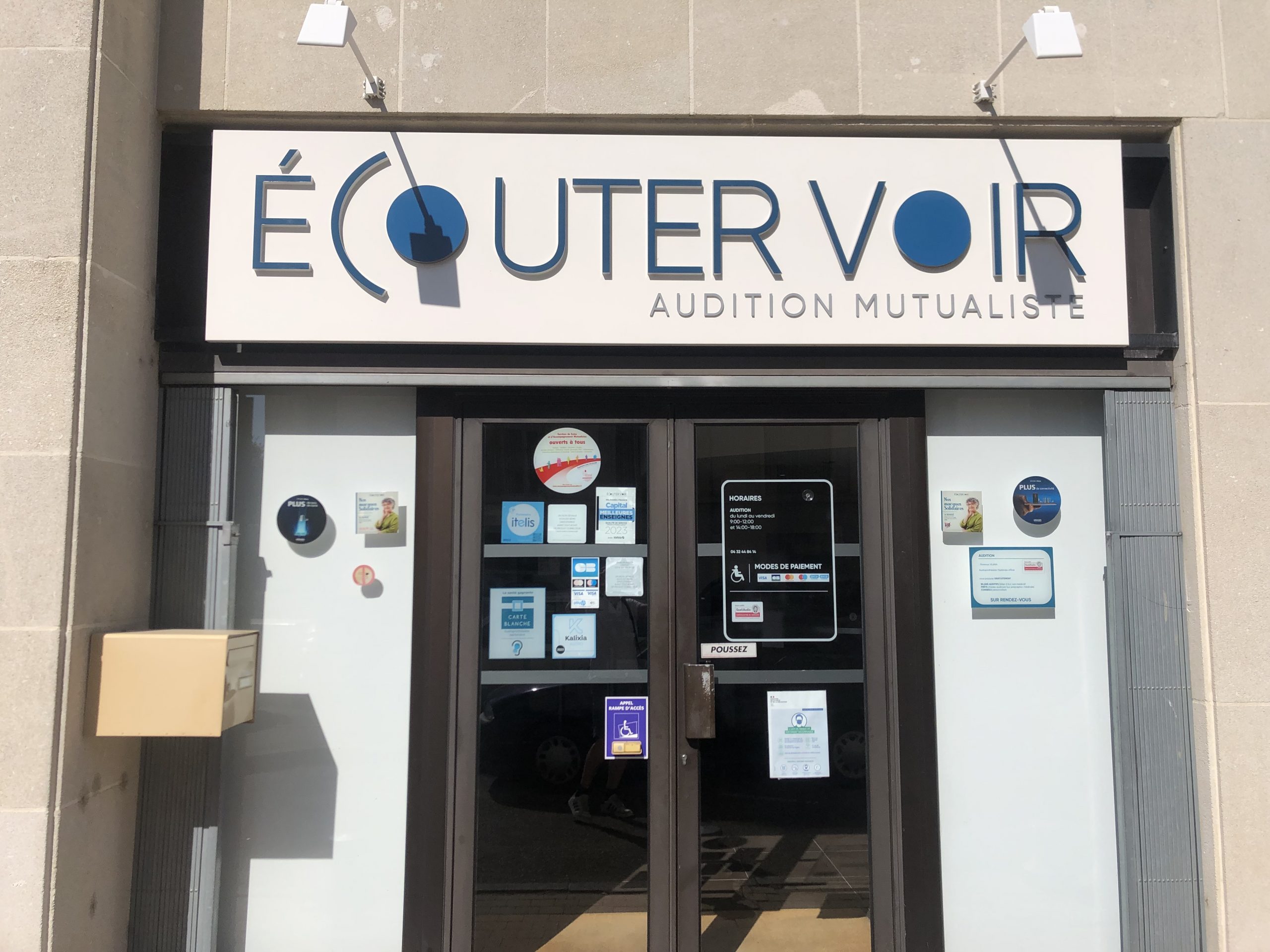 Enseigne eclairee premium audition