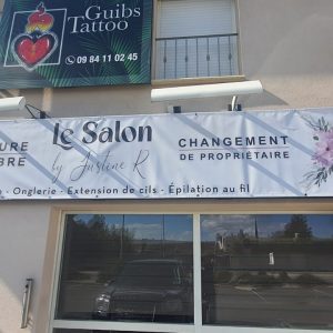 Enseigne éclairée Premium