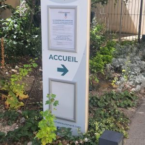 Enseigne éclairée Premium