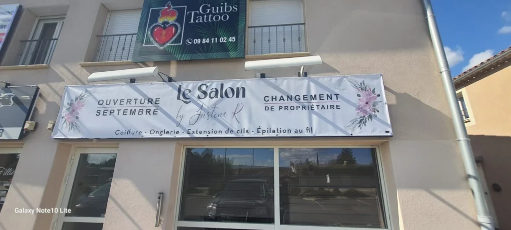 Fabrication et pose d’une bâche PVC
