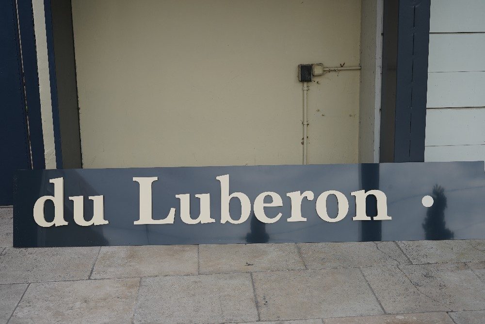 Pose enseigne boulangerie 1