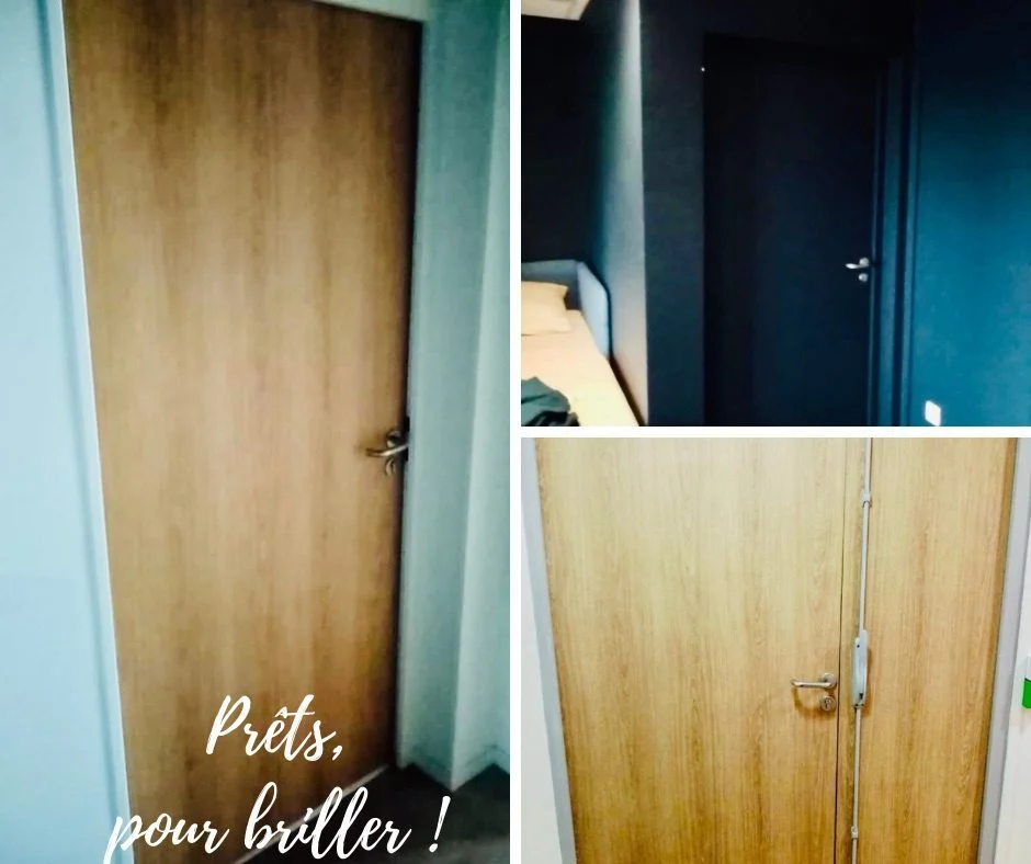 Restauration de porte et meuble par covering adhésif – enseigne extérieure paris