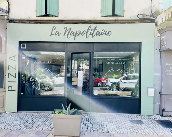 enseigne pizzeria et signalétique CHATEAURENARD Panneau pizza