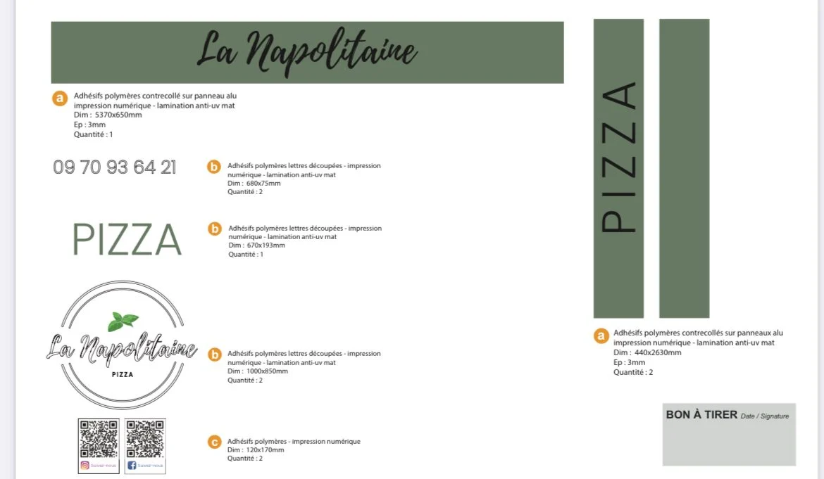 caisson lumienux et enseigne decoupee montpellier – enseigne boîtier non lumineuse avec lettres découpées