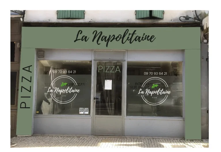 enseigne pizzeria et signalétique CHATEAURENARD Panneau pizza