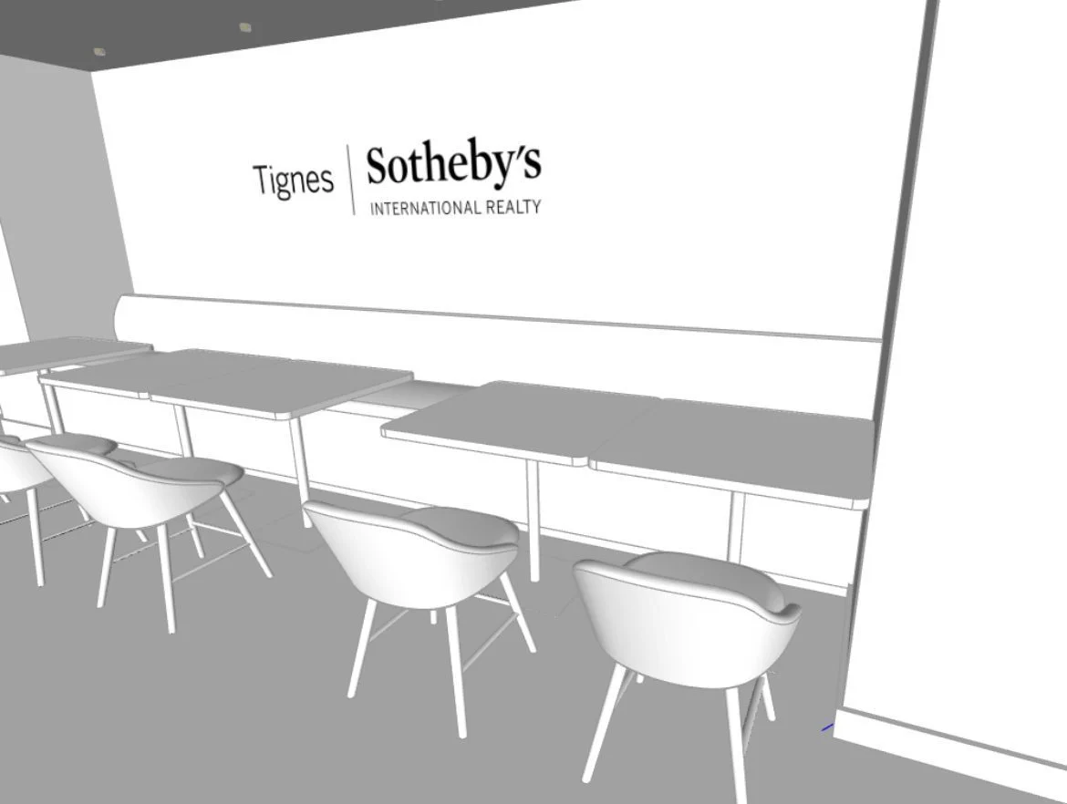 Simulation d’un lettrage mural dans une salle d’attente – Les avantages des enseignes non lumineuses pour les commerces de Salon-de-Provence