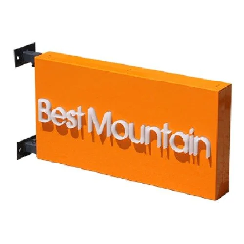 enseigne ajoure relief rectangulaire – enseigne lumineuse