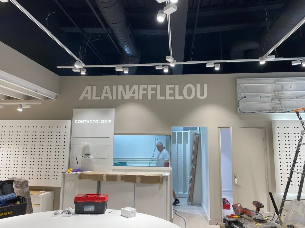 Enseigne opticien