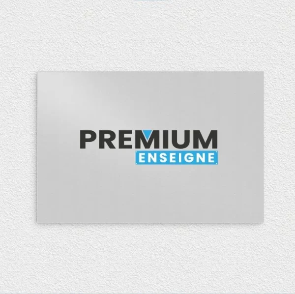 enseigne panneau dibond