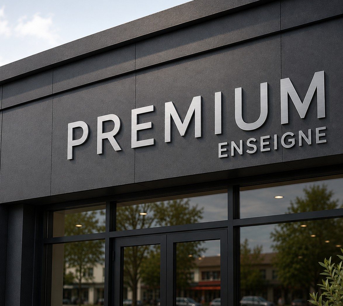 Lettres Alu type dibond