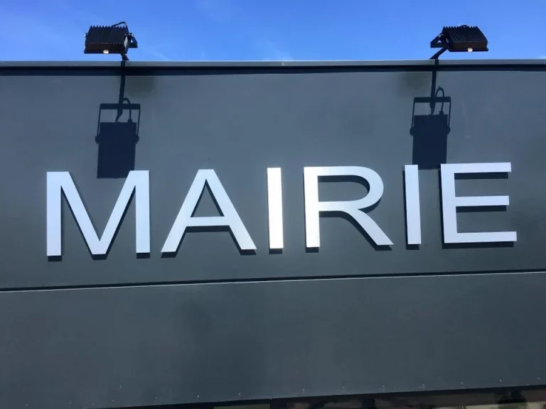 Exemple de réalisation Premium Enseigne – enseigne lettres alu brossées