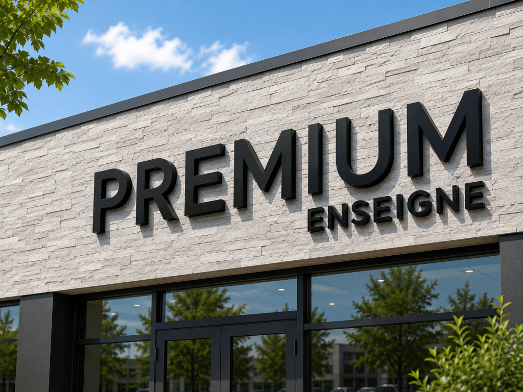 ENSEIGNE leTtres PVC