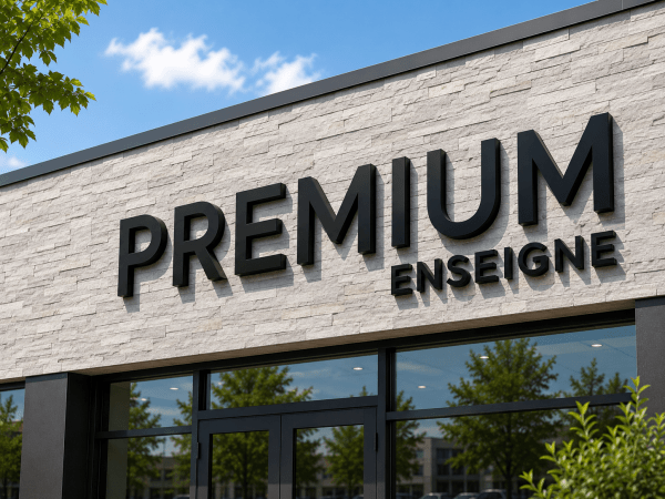 ENSEIGNE leTtres PVC