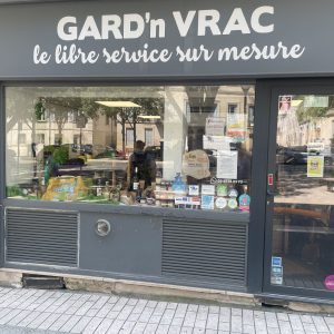 enseigne lumineuse GARD'n VRAC le libre service sur mesure