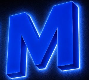 Exemple de Lettres boîtiers LED