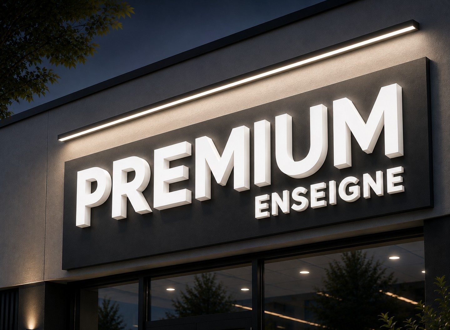 enseigne éclairage rampe lumineuse enseigne éclairage rampe lumineuse