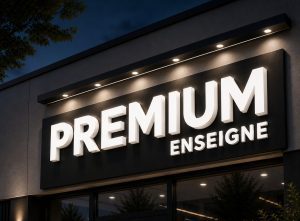 enseigne éclairage spots 2