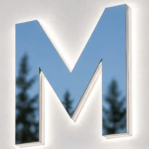 enseign elettres plexi + dibond miroir 3