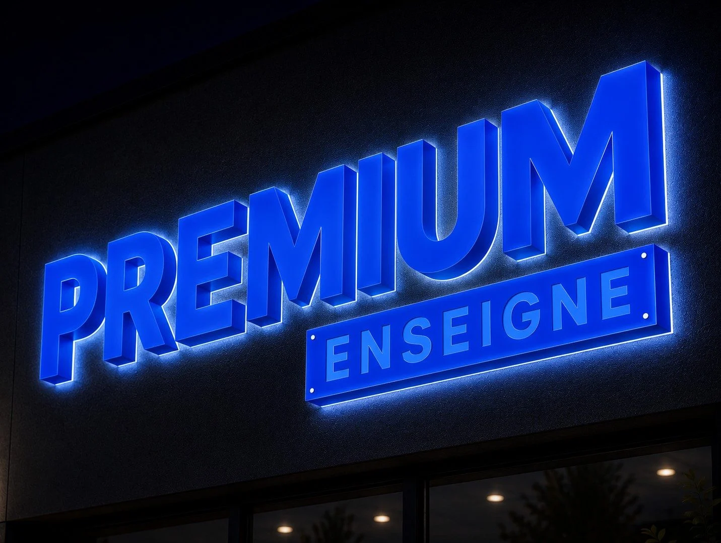 enseign elettres plexi couelur – fabrication d’enseigne pour revendeurs